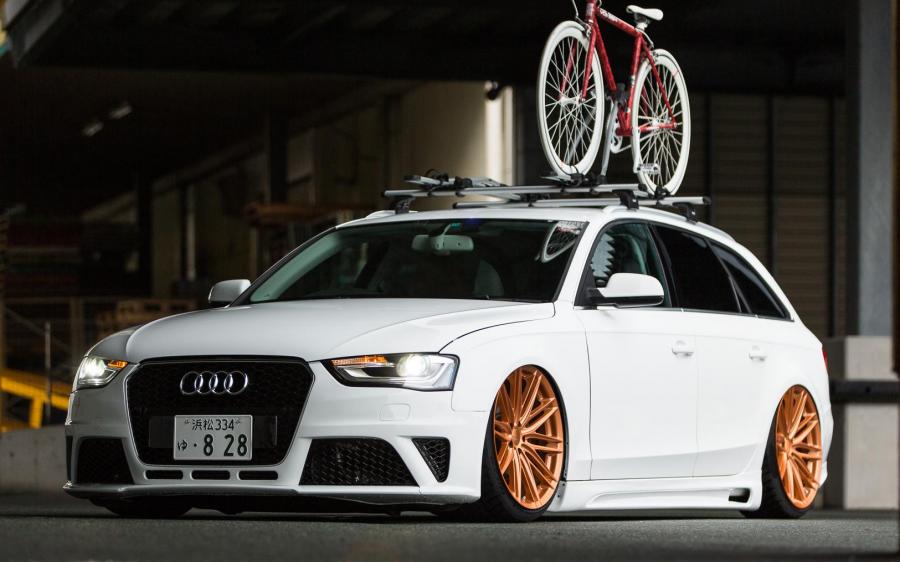 Audi A4 Avant 2.0T Quattro on Vossen Wheels (VFS4) (JP) '2018